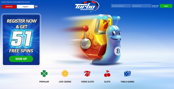 Screenshot Turbo Casino